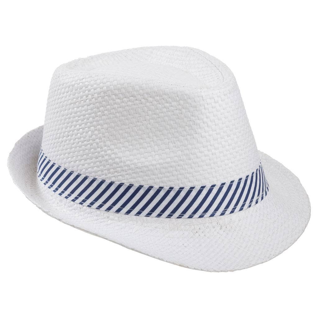 Creaciones Meng - Wholesale Straw Hat - Women's - Fedora hat with ribbon detail0