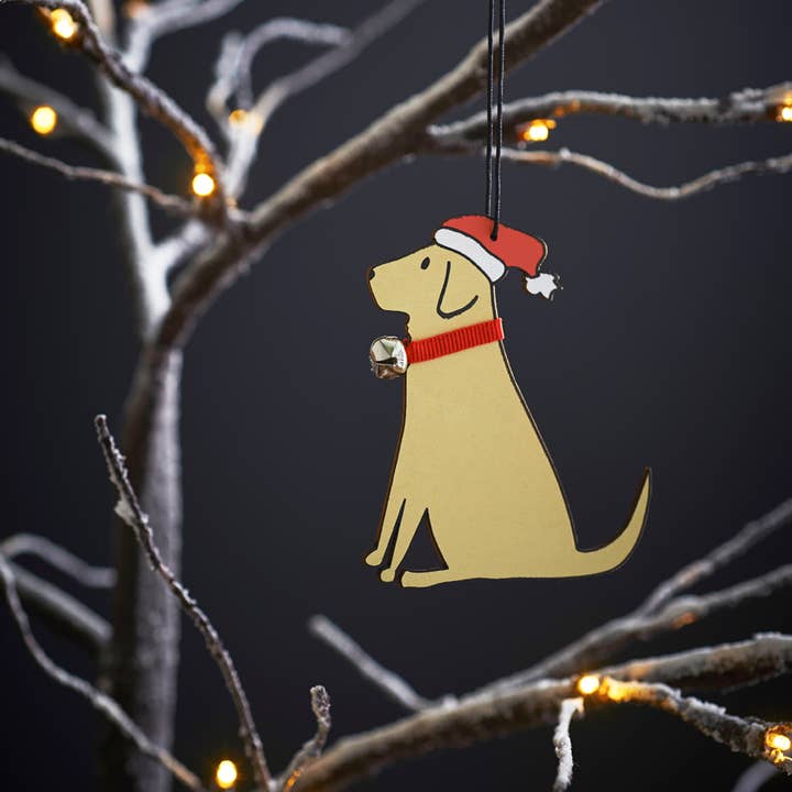Sweet William Designs - Wholesale Ornament - Christmas Decoration/Ornament - Yellow Labrador