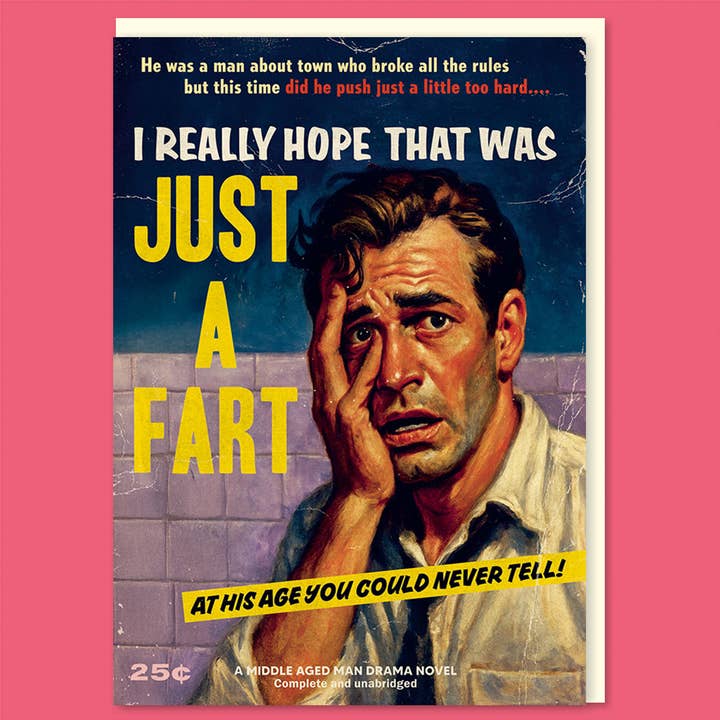 Solo una tarjeta de felicitación de pedo para venta al por mayor de Dean Morris Cards