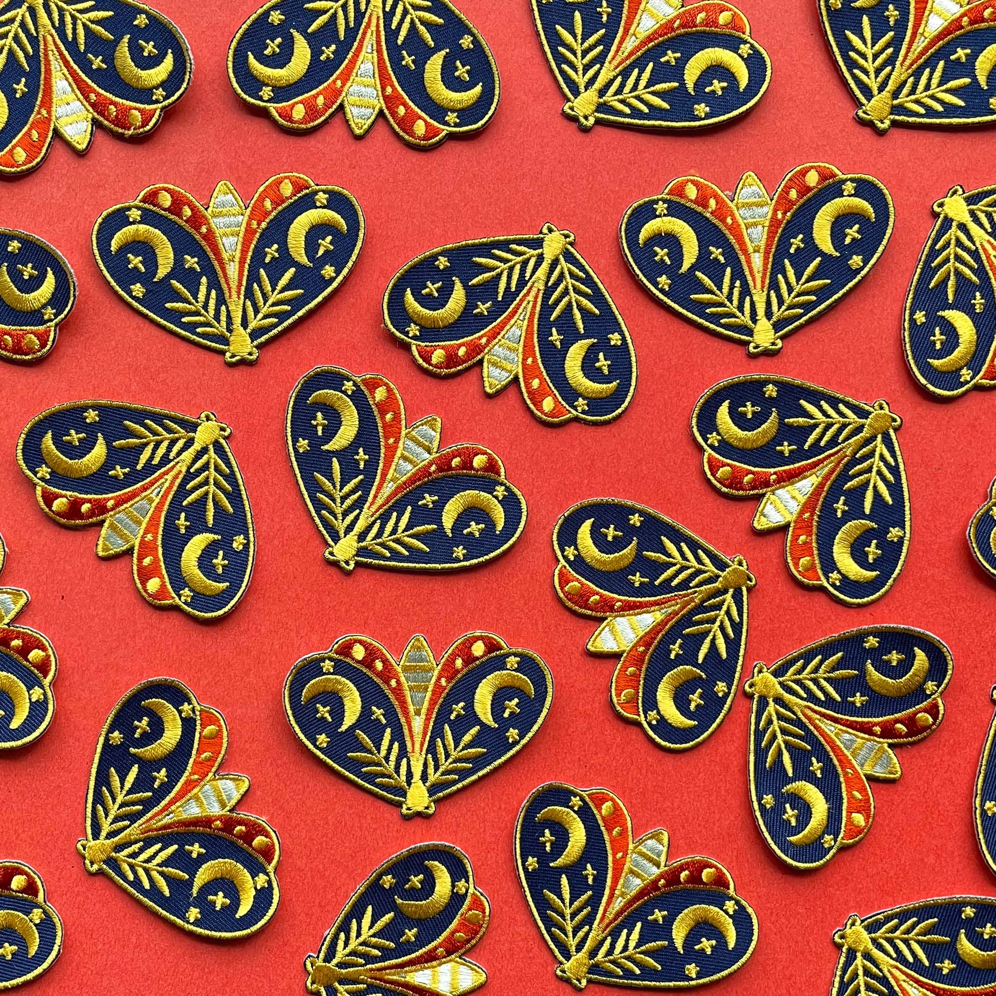 Badge Bomb - Wholesale Patch - Cosmic Moth Patch2