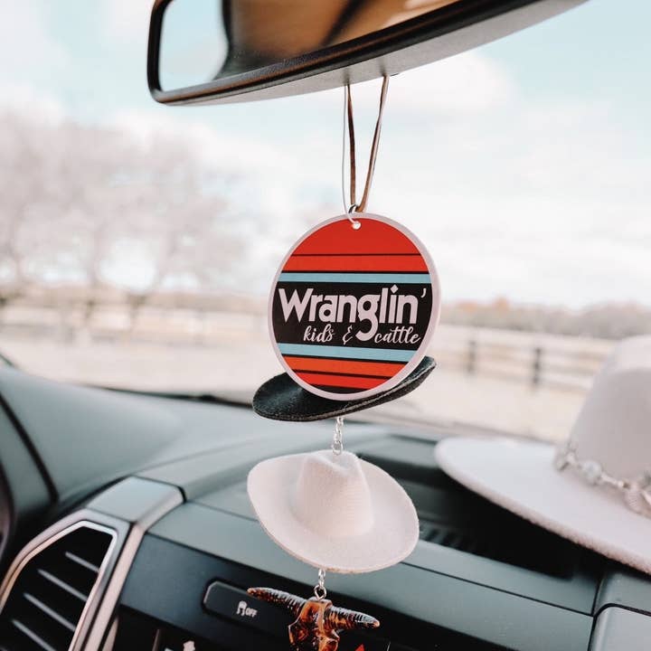 The Front Porch Label - Wholesale Air Freshener - Wranglin Kids & Cattle Air Freshener2