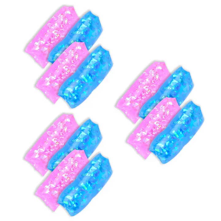 Variety Distributors - Wholesale Toy Set - Kids - Giggle Zone Water Snake (Blue & Pink) 12 unit Display