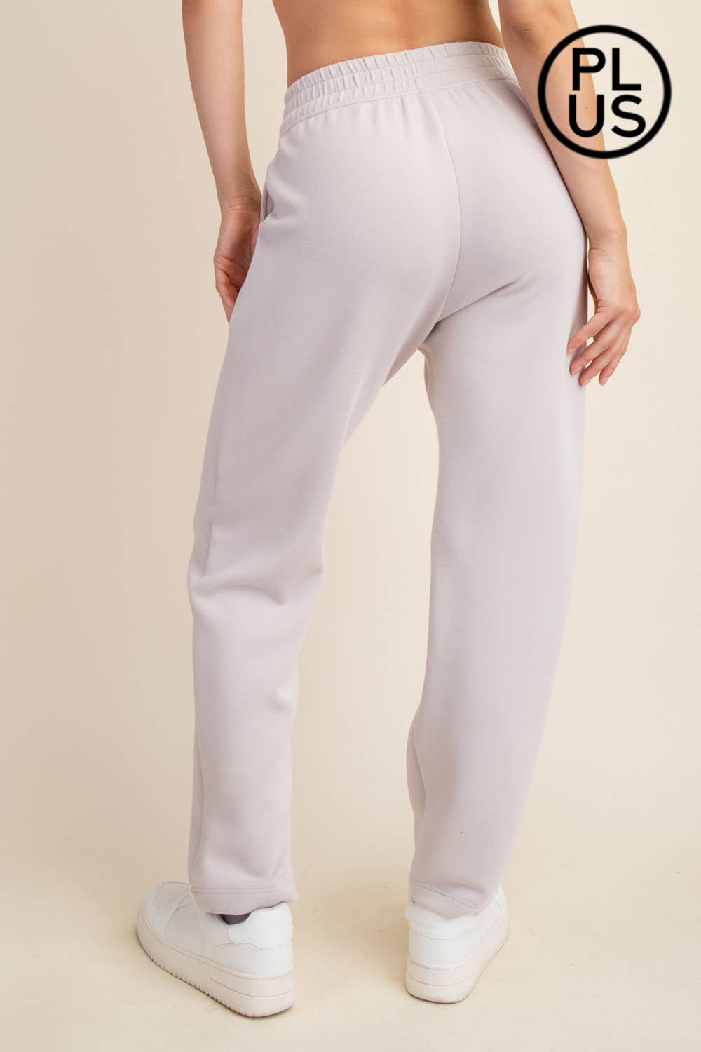 Rae Mode - Wholesale Broek - Dames - PLUS SIZE MODAL SCUBA PINTUCK BROEK13