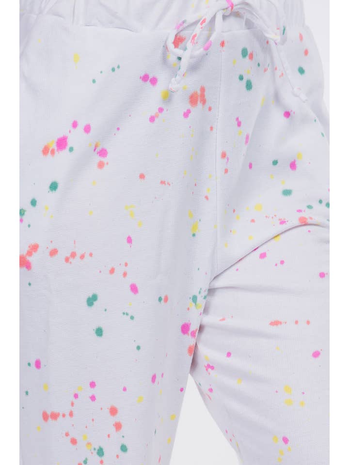 Lux Los Angeles - Wholesale Lounge Sweatpants/Joggers - Women's - Splatter paint Joggers