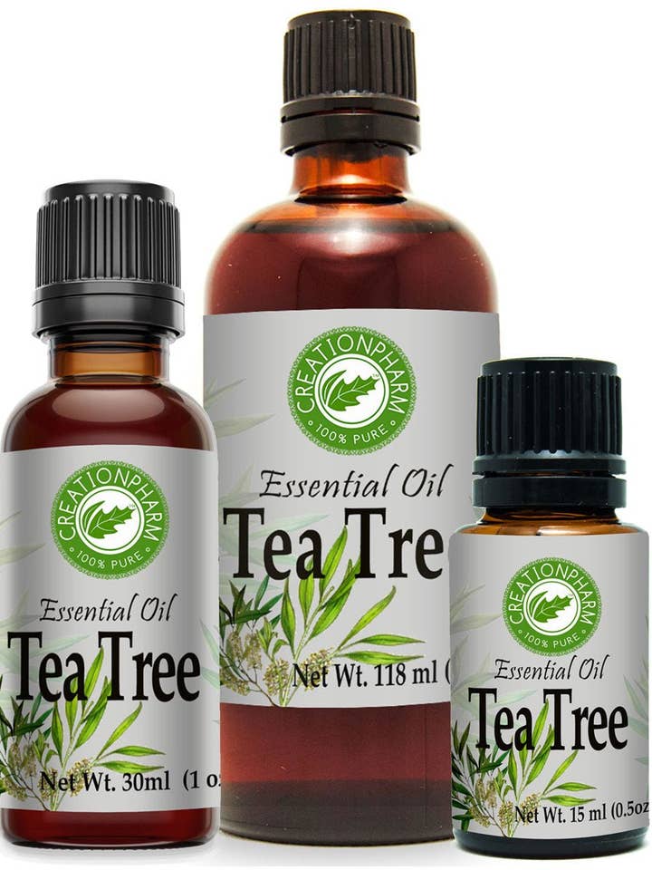Tea Tree Essential Oil 100 Percent Pure Australian Tea Tree Oil For Aromatherapy And Skin Care for wholesale by Creation Farm Inc