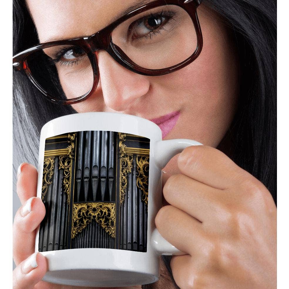 3dRose - Wholesale Coffee Mug - 3dRose, Slovenia, Ljubljana. Pipe organ Franciscan Church of the Annunciation, Mug9