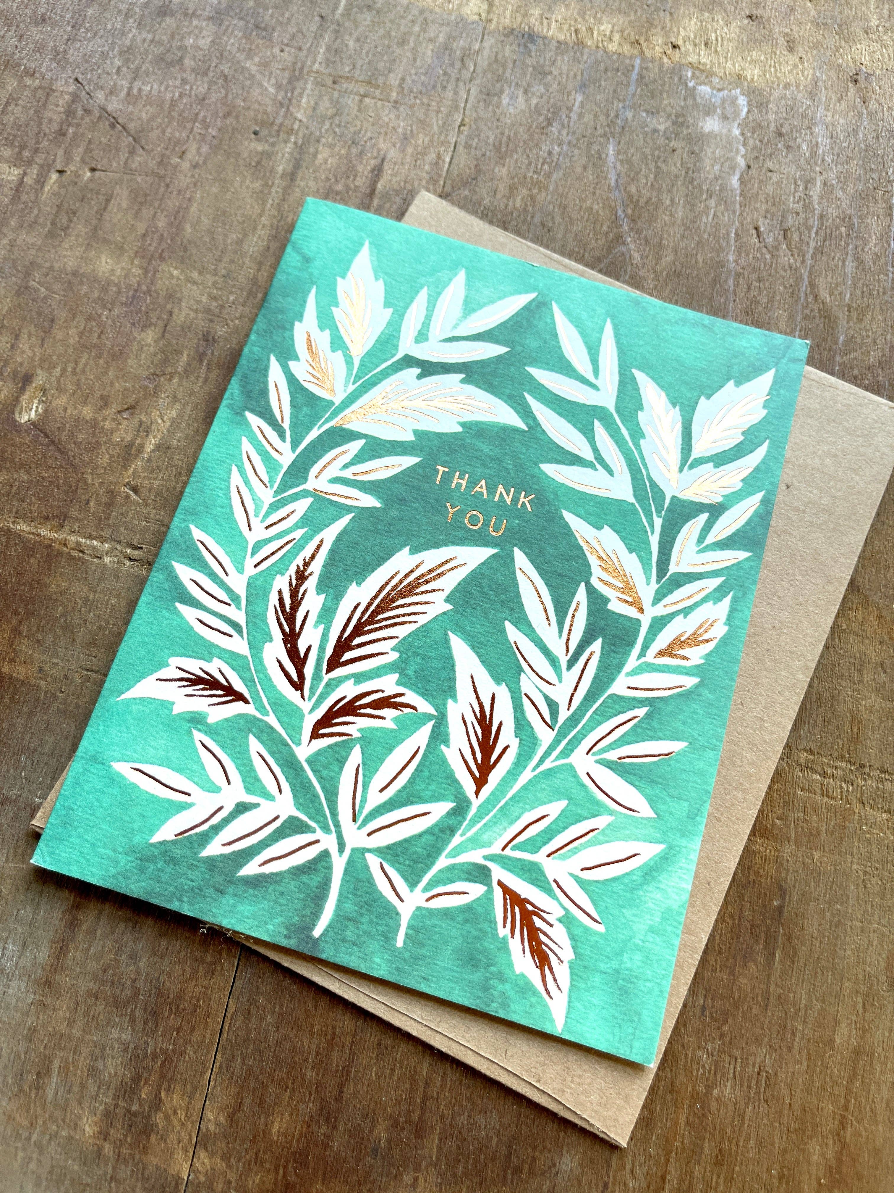 Katharine Watson - Venta al por mayor Tarjetas de agradecimiento - Tarjeta de felicitación «Gracias»1