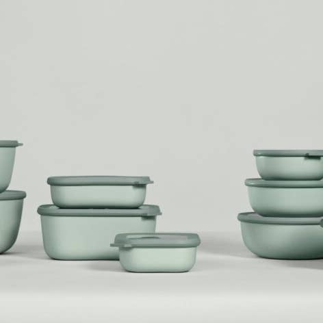 Nordic Jade Sage MEPAL CIRQULA Multi-Bowl 1L/1Q Rect Nordic-Jade/Sage for wholesale on Faire3