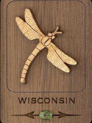 Magnet der Libelle für den Großhandel von Woodcutts Inc.