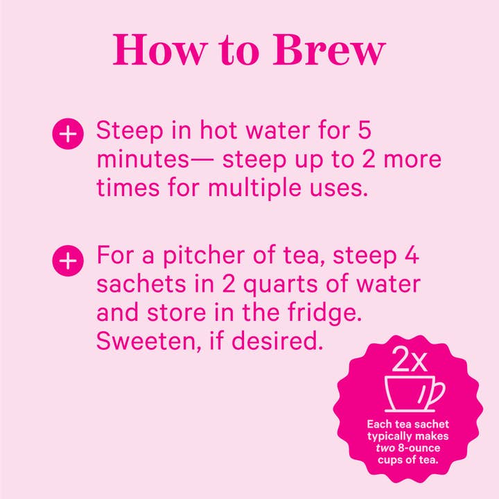 Pink Stork - Wholesale Tea Bags - Slim Tea