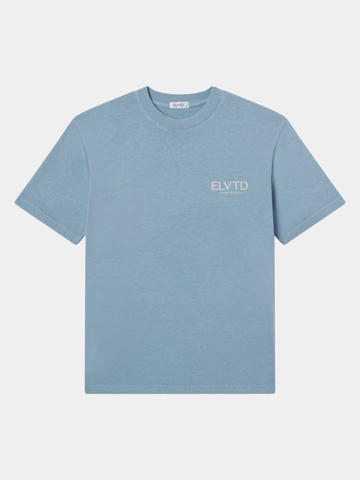 Signature Heavyweight Tee - Ether for wholesale by ELVTD
