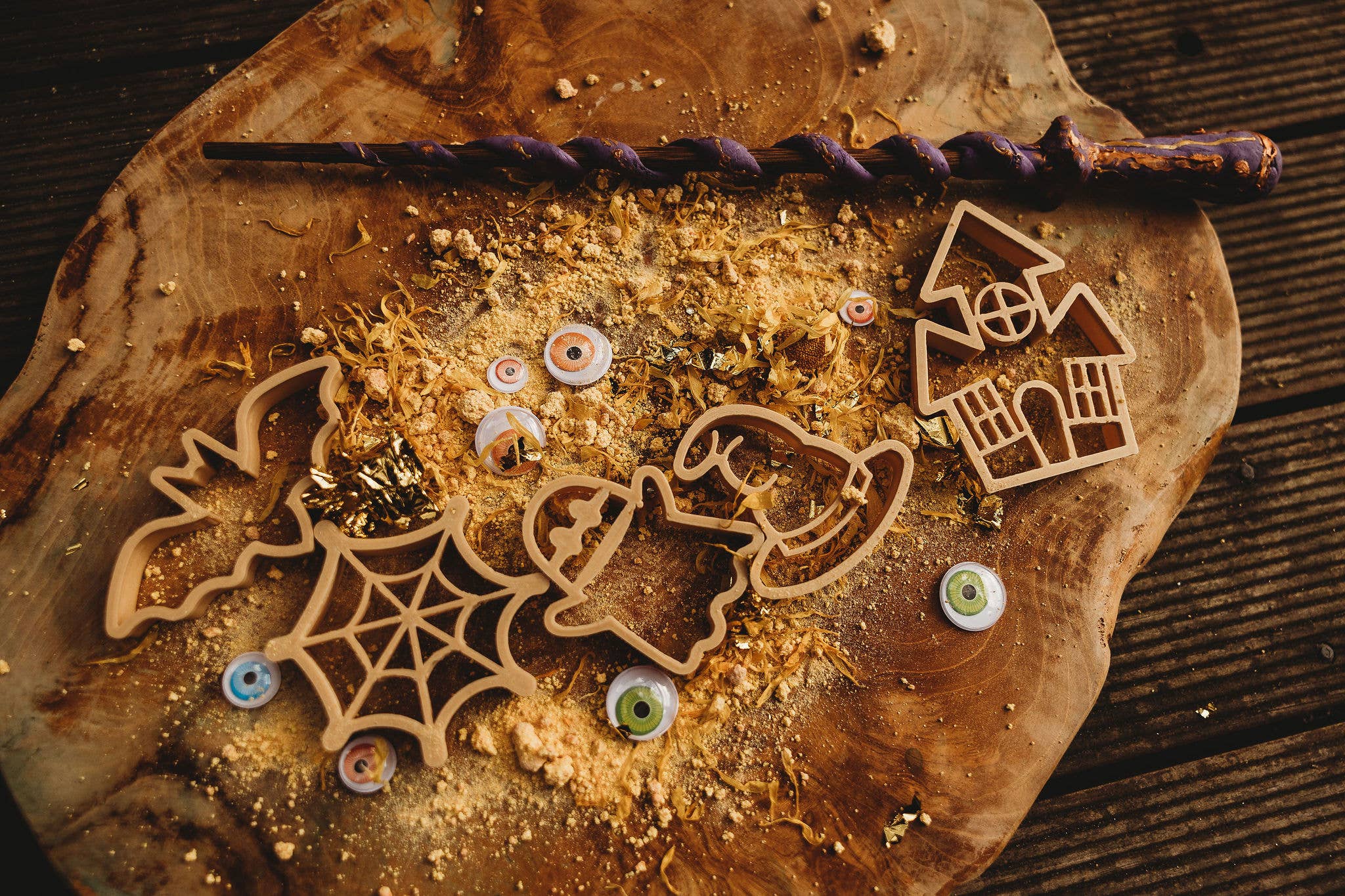 Kinfolk Pantry – Großhandel Spielzeugset – Kinder – Halloween-Ausstecher-Set – Öko-Knetwerkzeug0