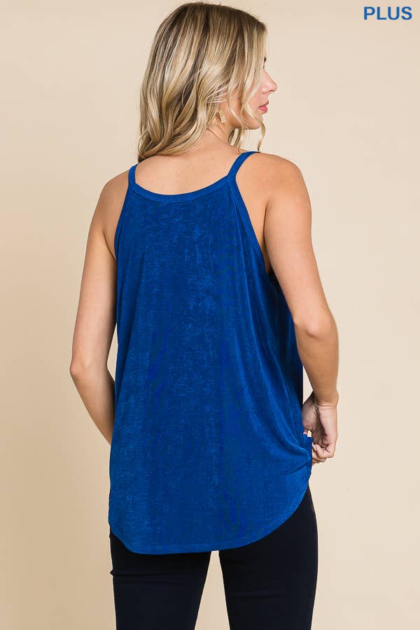 Culture Code – Engroshandel Chemise – til kvinder – CRC1661X - FRONTFOLD DETALJE CAMI15