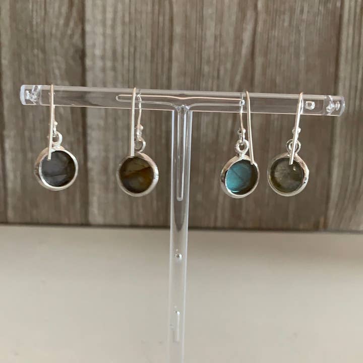 Keystone Crystals - Wholesale Dangle Earrings - Gemstone Sterling Silver Earrings26