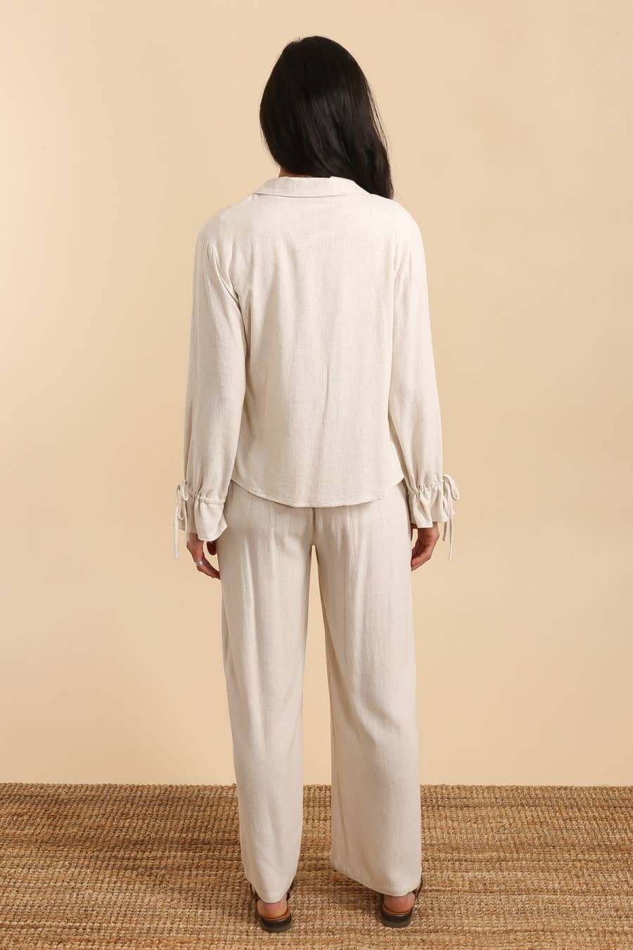 LOVIE & CO - Wholesale Pants - Women's - Linen trousers - XK72261-THEODORE4