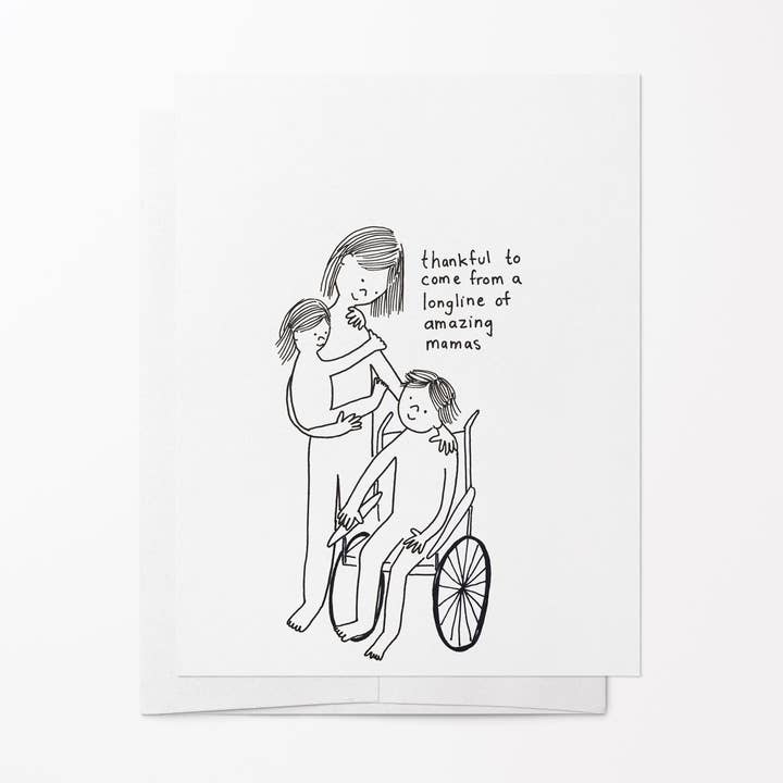 Longline of Amazing Mamas for wholesale by Sow & Tarry Studio