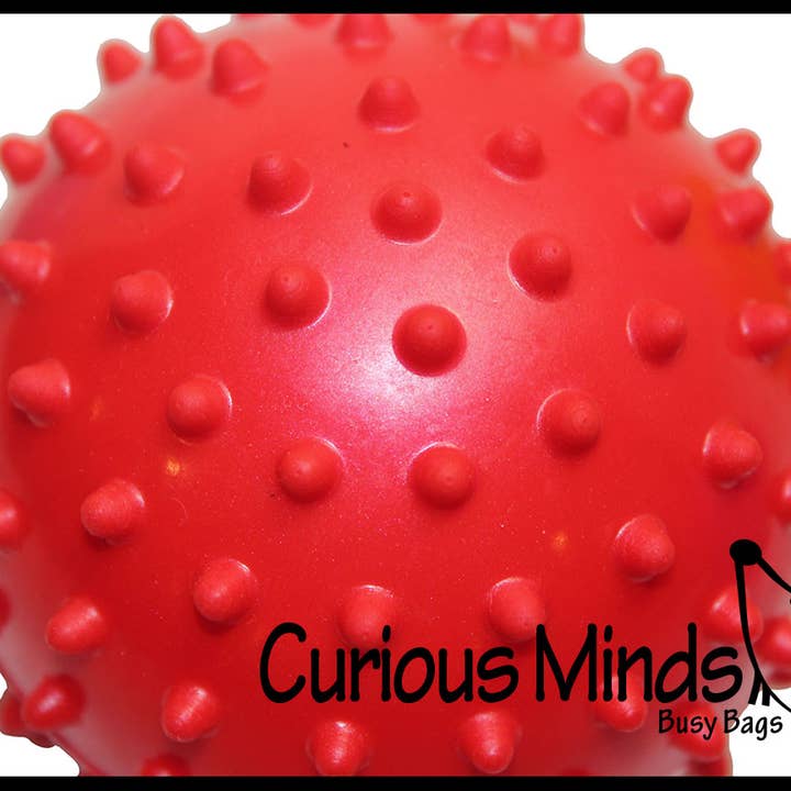 Curious Minds Toys - Wholesale Sensorische bal - Baby - 1 LEEGGELOPEN sensorische bal - Klein knobbelig sensorisch speeltje met knobbeltjes - L3