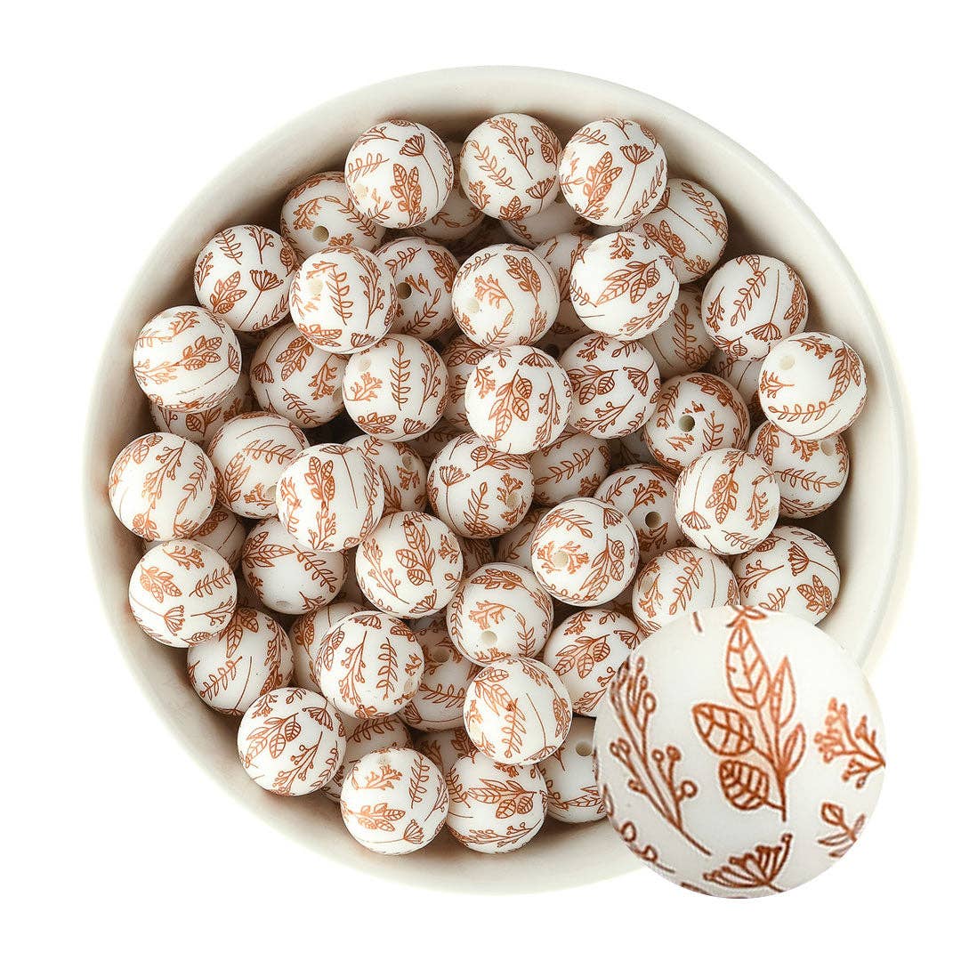 Cara & Co Silicone Craft Supply - Wholesale Craft Supplies - Standard Silicone Print Beads31