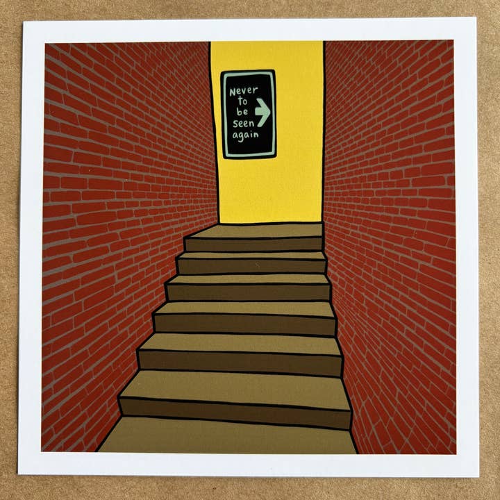 Impression d'art d'espace liminal jamais revu pour la vente par AnneArchy