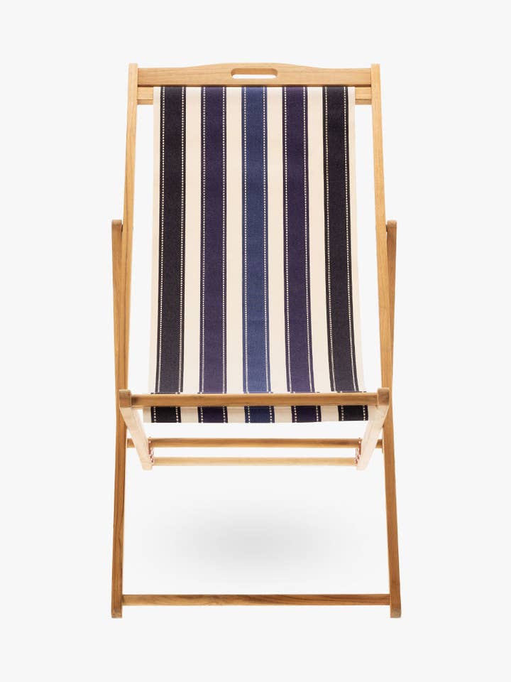 JULIA PETIT SELLIER ECRU/MARINE Chilenisch für den Großhandel von Les Toiles du Soleil