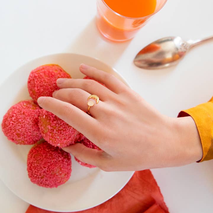 Délicat Fracas - Wholesale Band/Stacked Ring - LUNA ring3