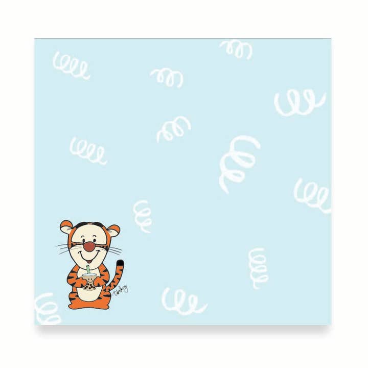 Sticky Note- Tigger Boba for wholesale by Tomkcy