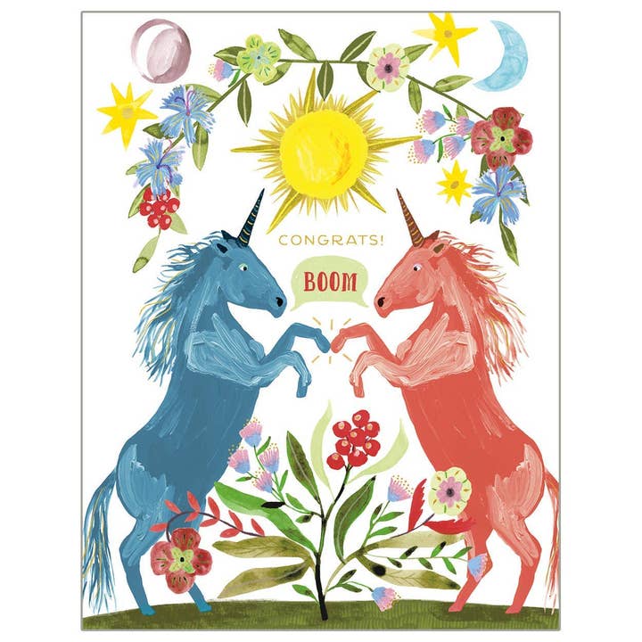 Fauststoß - Glückwunschkarte für den Großhandel von On The Bright Side