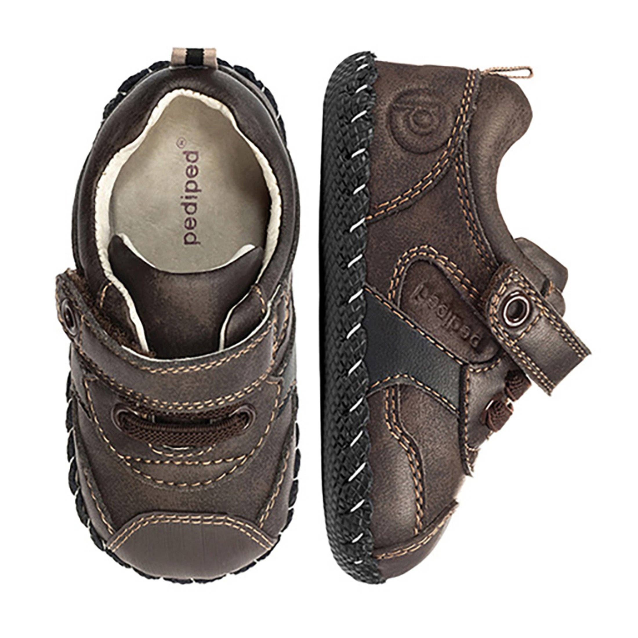 pediped footwear - Vente Chaussures de berceau – bébé - Franklin - Originals® | Chocolat2