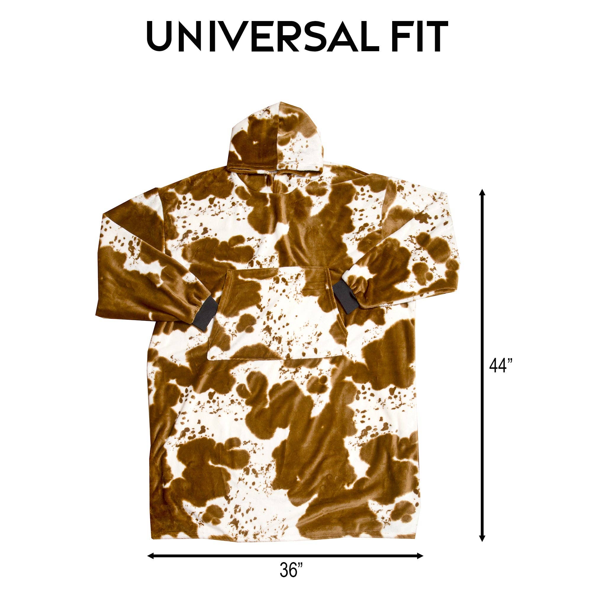 Carstens, Inc. - Wholesale Lounge Top - Unisex - Hair on Hide Hooded Blanket2