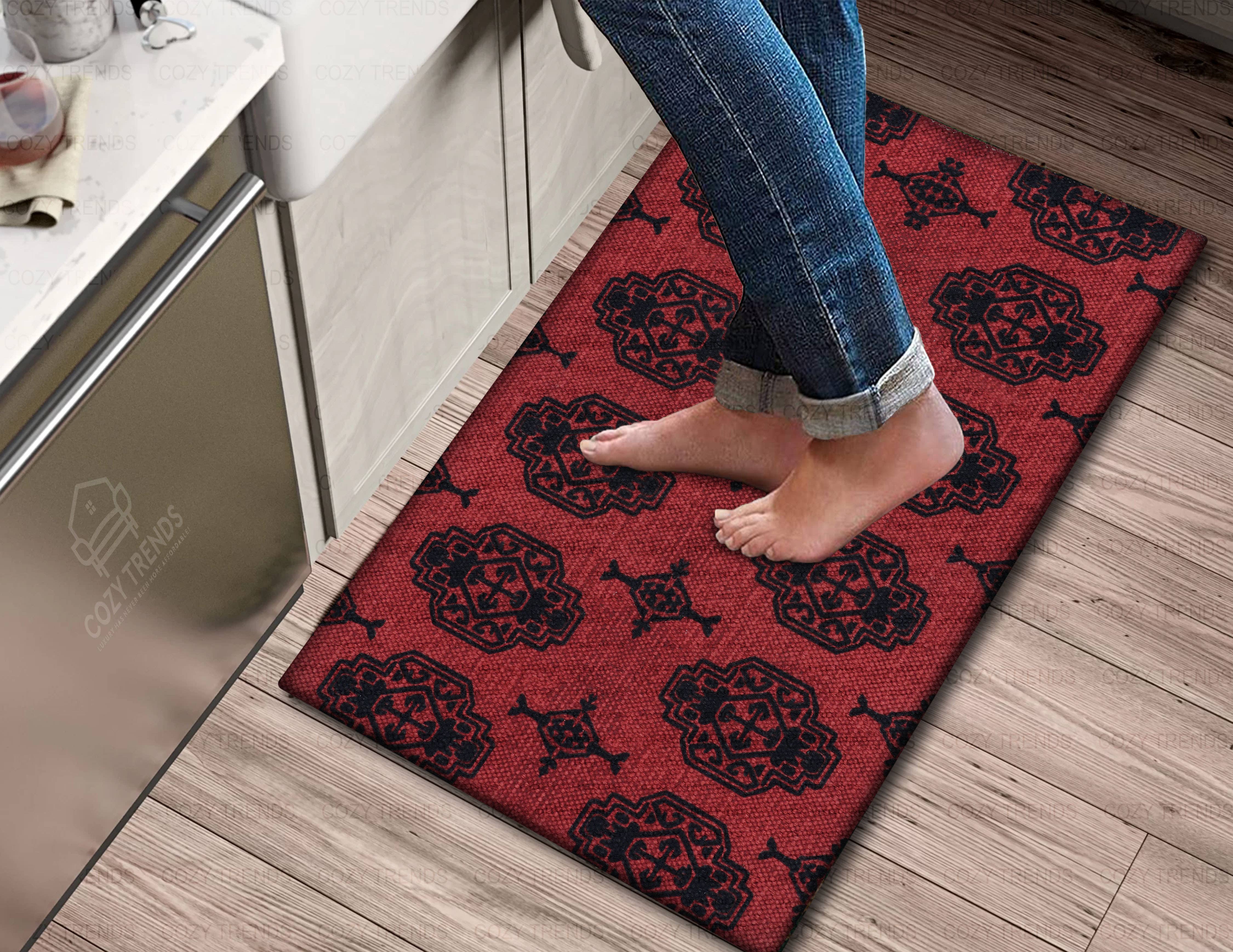 COZY HOMES COLLECTION - Wholesale Floor Mat - Standing Mat Cushioned Anti-Fatigue Kitchen Laundry 18x30''30
