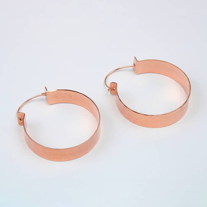 Copper Earrings - Design 9 for wholesale by El'Cobre-Ecozonelifestyle