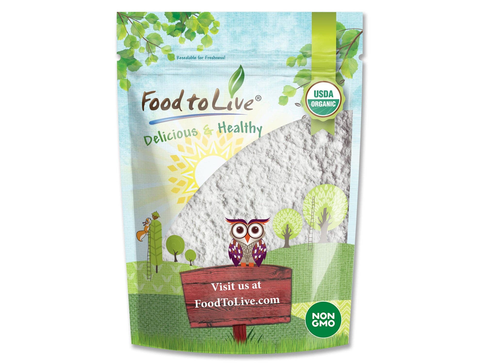 Food To Live - Wholesale Dried/Dehydrated Vegetables - Organic Potato Starch - by Food To Live0