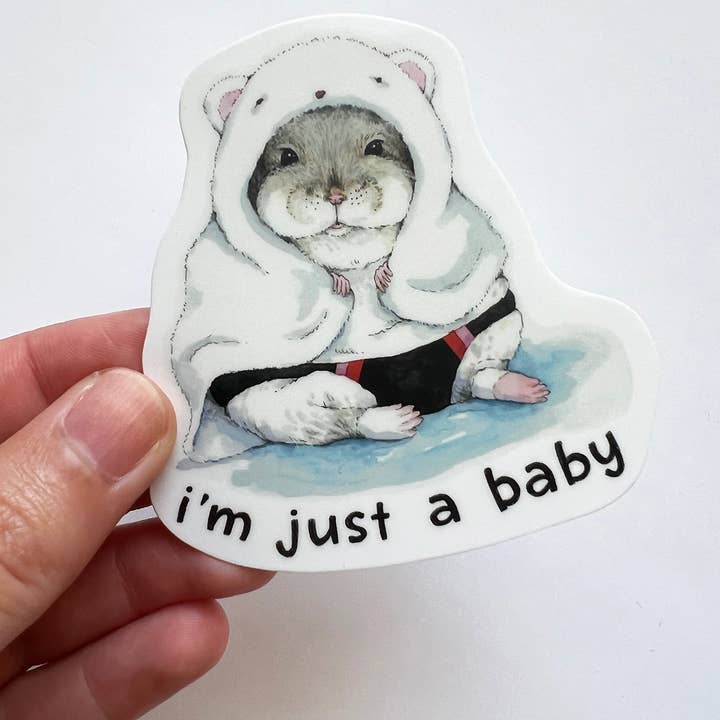 Paper Wilderness - Vendita all'ingrosso Adesivo - Adesivo per criceto Just A Baby1