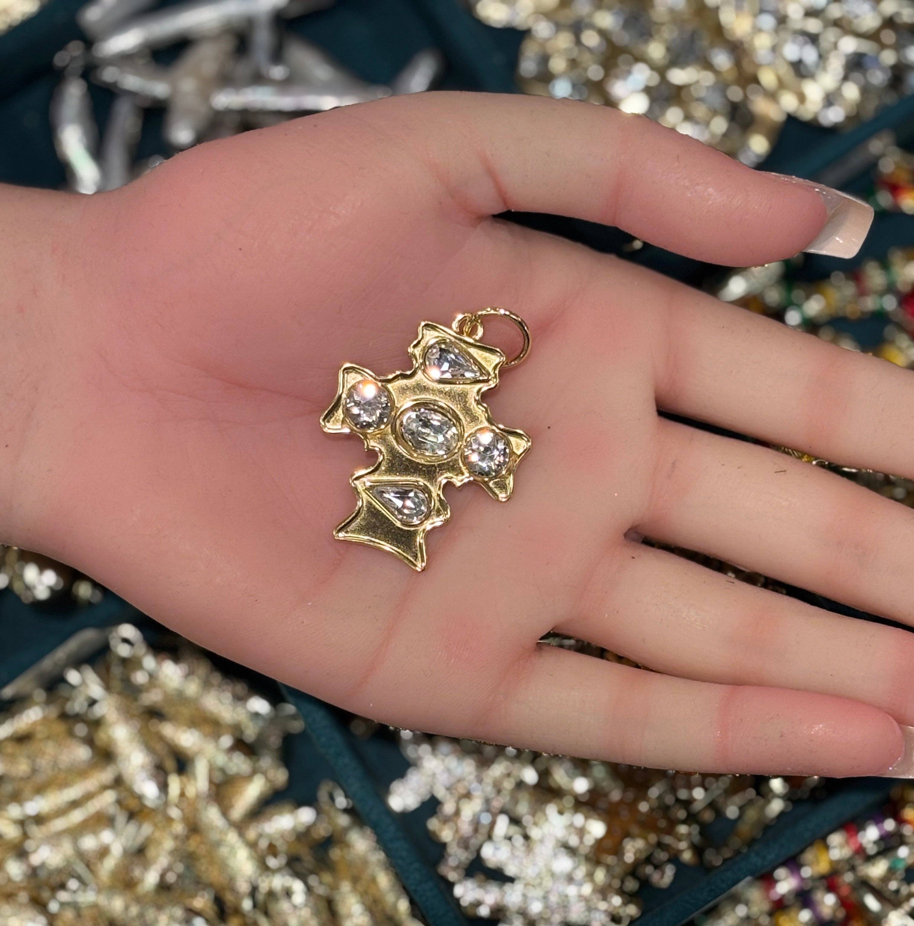 Koda Wearables - Wholesale Individuele bedel/hanger - Geloof Kruis Bedel2