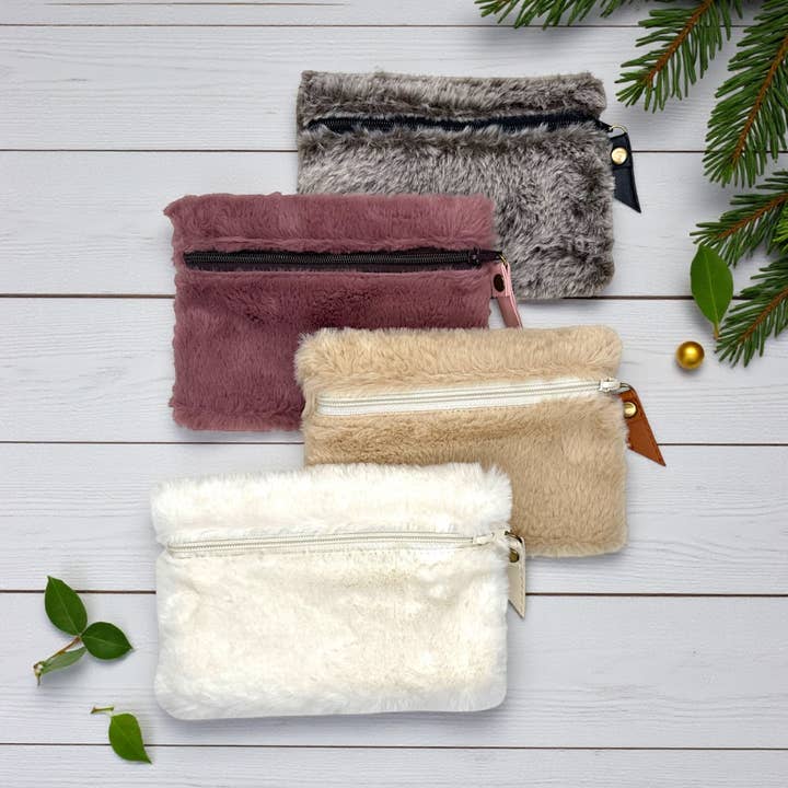 Paket med 4 små påsar, "Päls" för wholesale av Emmanuel Création