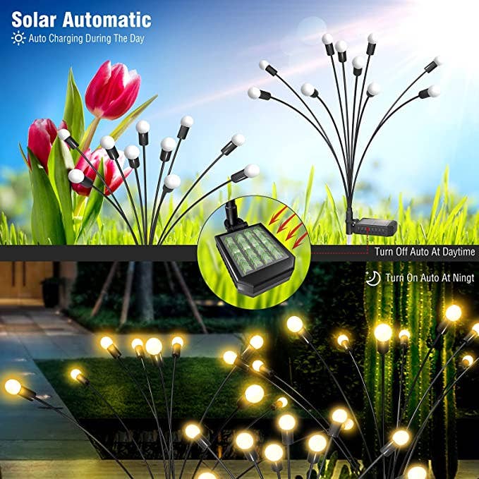 BRECK + FOX - Wholesale Outdoor/Lawn Light - Solar Swaying Garden Lights