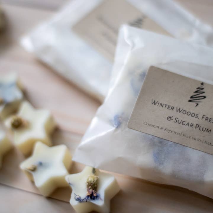NAKEnDLE - Wholesale Wax Melt - Winter Woods hand poured luxury Christmas Wax Melts