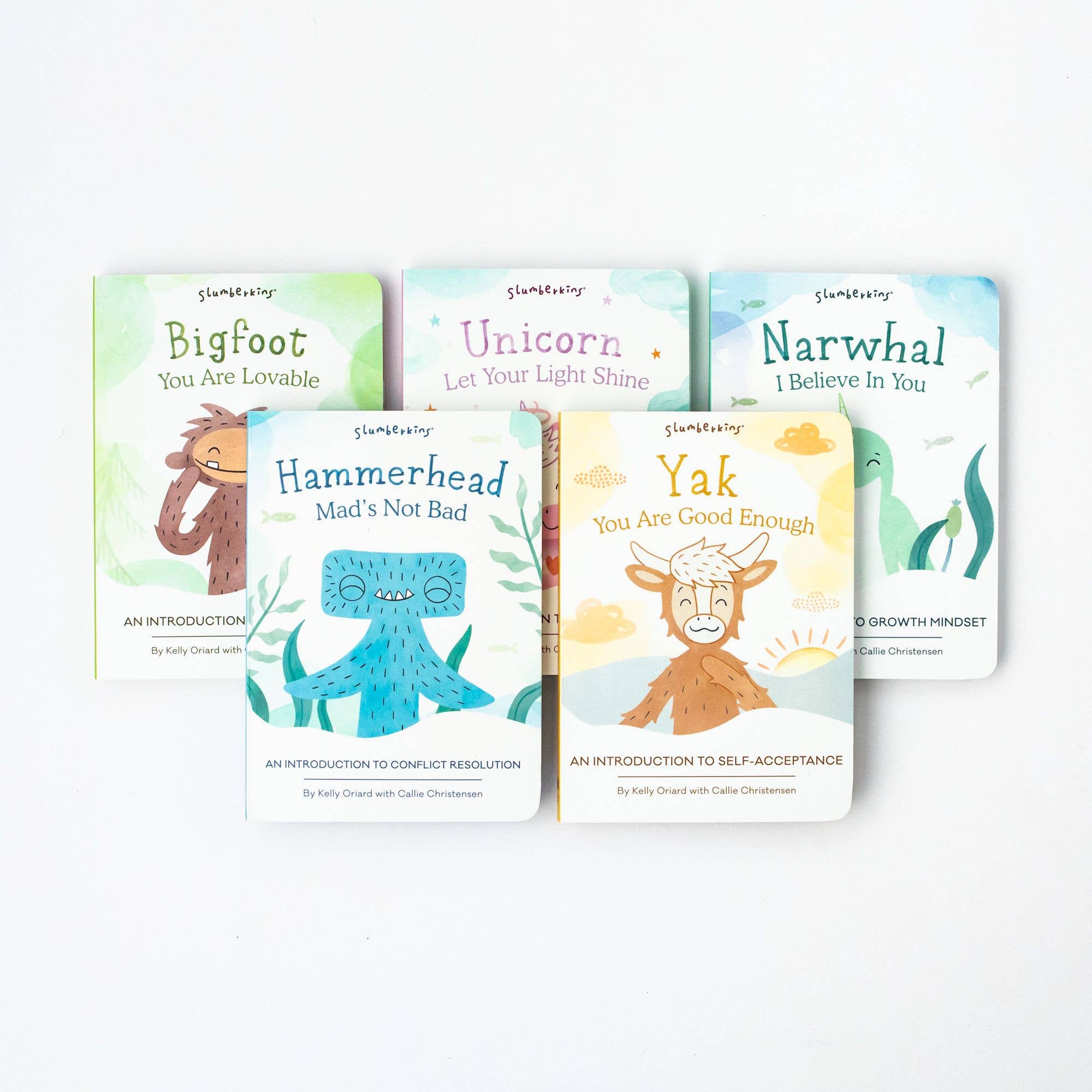 Slumberkins Inc. - Wholesale Self-Help & Personal Development - An Introduction to Confidence Board Book Set1