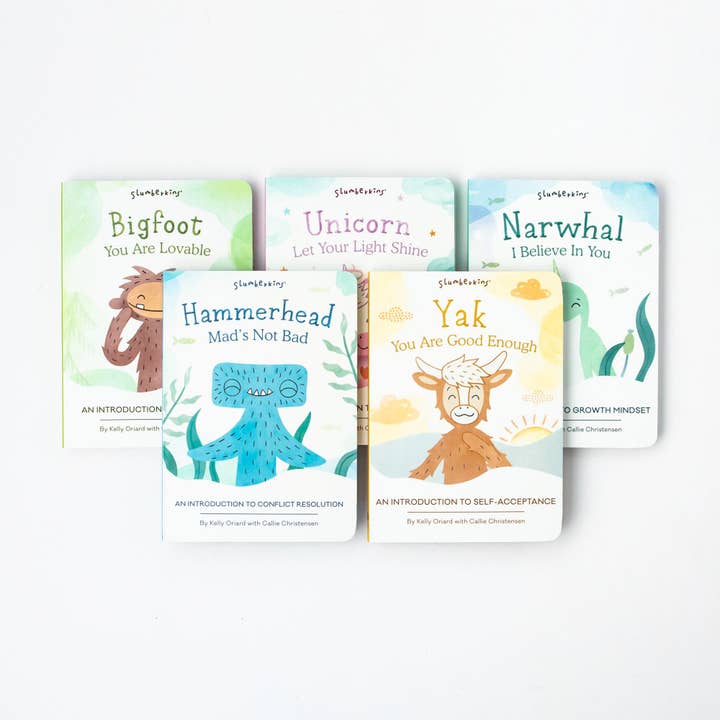 Slumberkins Inc. - Wholesale Self-Help & Personal Development - An Introduction to Confidence Board Book Set1