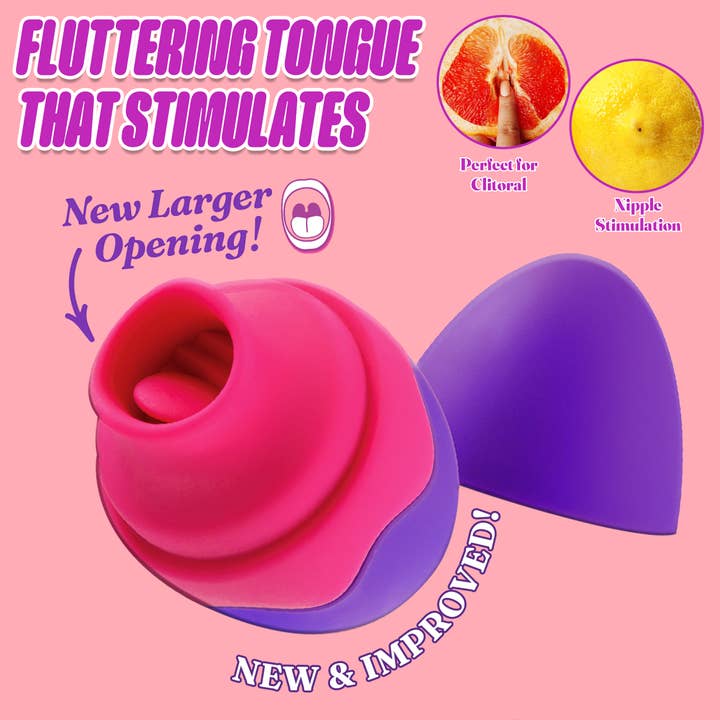 Blush - Wholesale Sex Toy - Aria by Blush - Flutter Tongue Vibrator