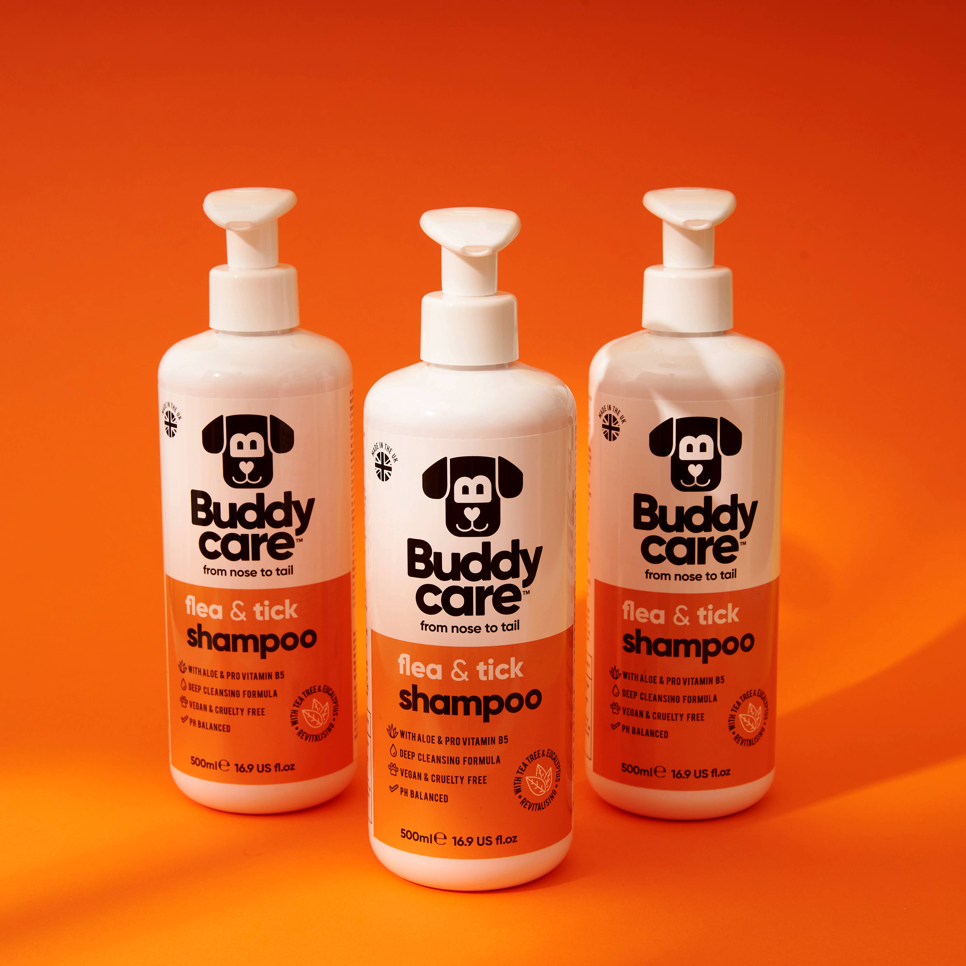 Buddycare - Wholesale Pet Shampoo - Dog - Dog Shampoo - Flea & Tick2