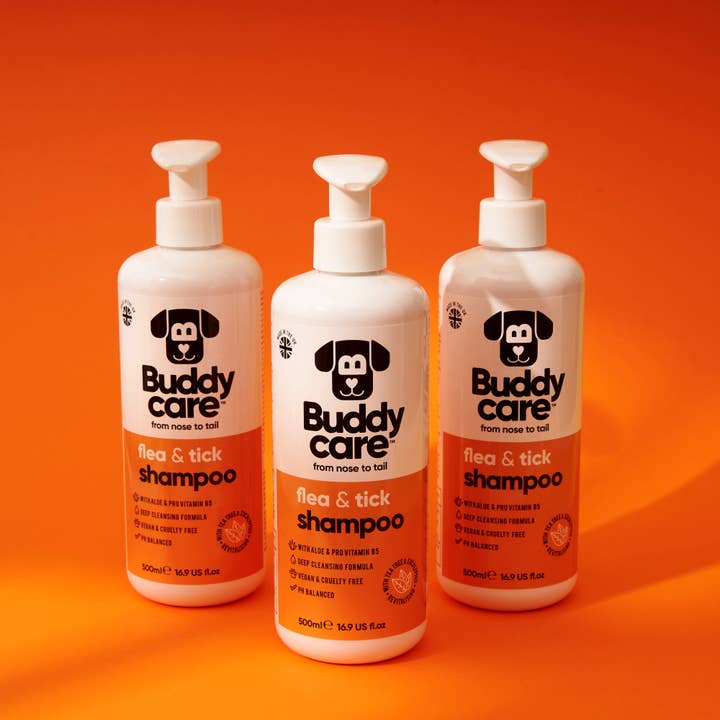 Buddycare - Wholesale Pet Shampoo - Dog - Dog Shampoo - Flea & Tick2