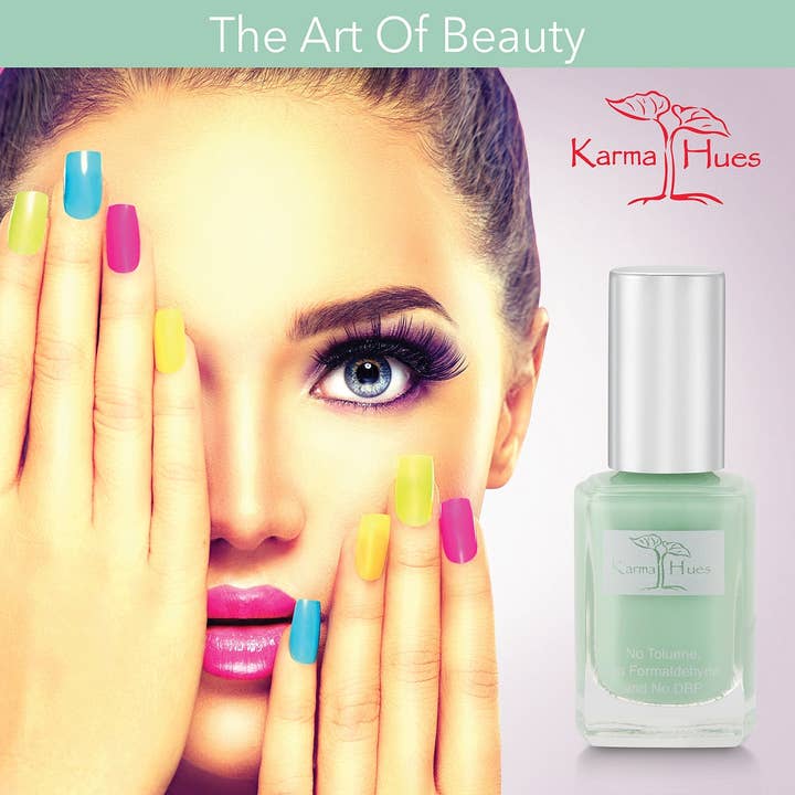 Karma Organic spa - Wholesale Nail polish - Karma Naturals Nail Polish - Minty2