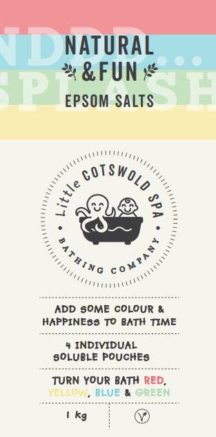 Cotswold Spa Bathing Company - Wholesale Bath Salts - Children's Natural & Fun Epsom Salts with Barley & Mango 1kg2