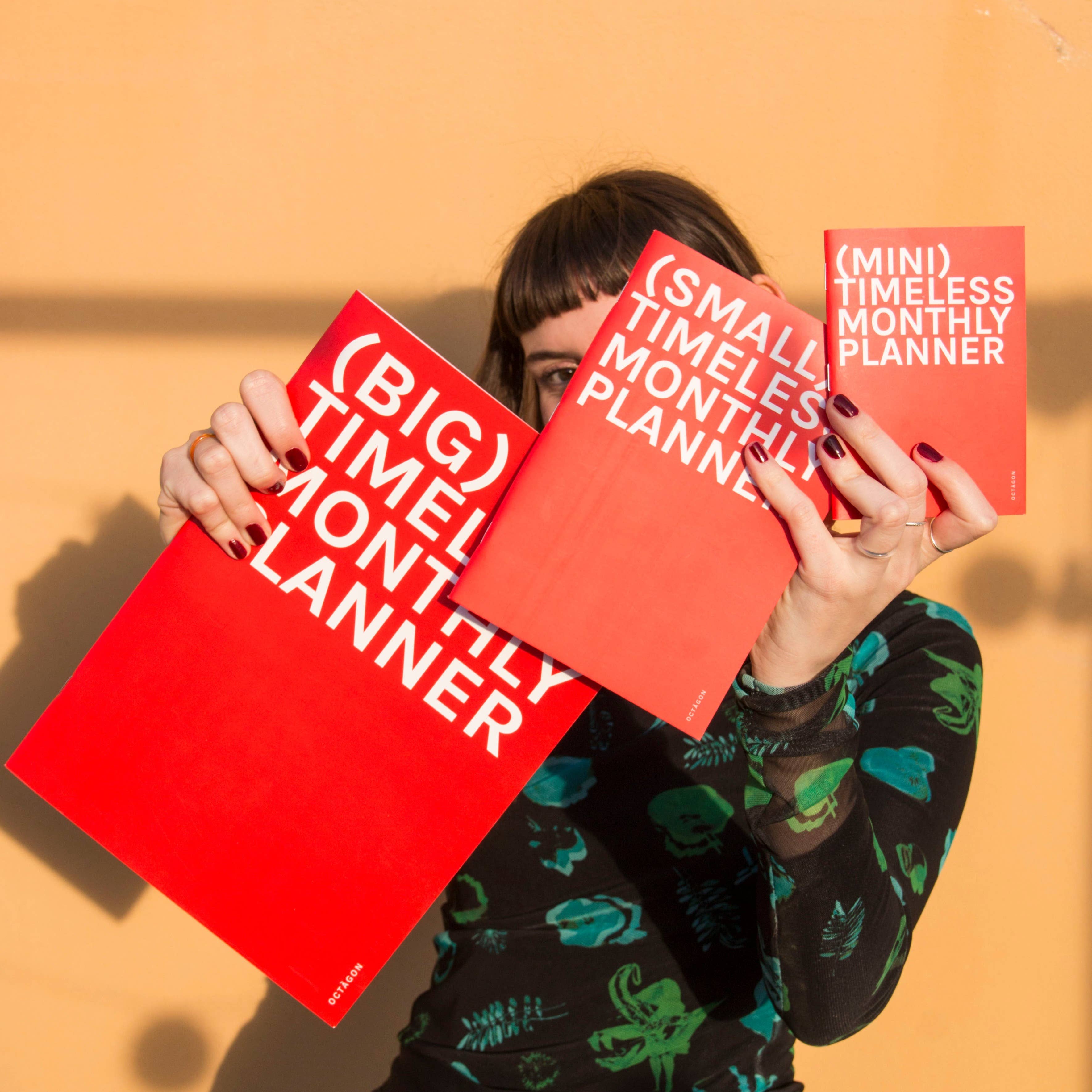 OCTAGON DESIGN - Vente Agendas - Planificateur mensuel perpétuel format A47