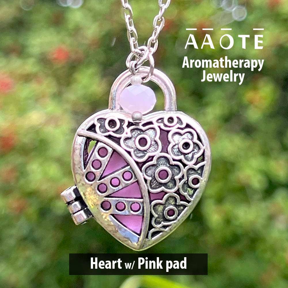 AAOTE - Wholesale Aromatherapy Necklace - Valentine Gift Aromatherapy Diffuser Locket on long chain24
