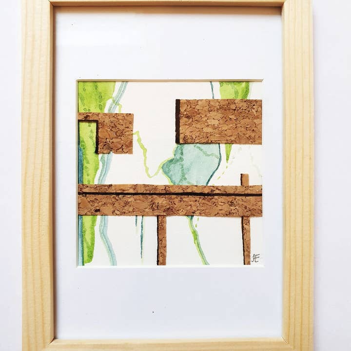 Hightree Sustainable Art Co. - Wholesale Painting/Drawing - Mini original painting 5