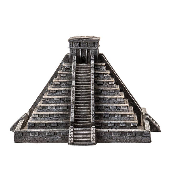 Pacific Trading - Wholesale Incense Holder - 15739 Aztec Pyramid Backflow Incense Burner