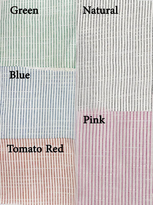 ILLA ILLA - Vente Robe – femme - Robe rayée en lin7