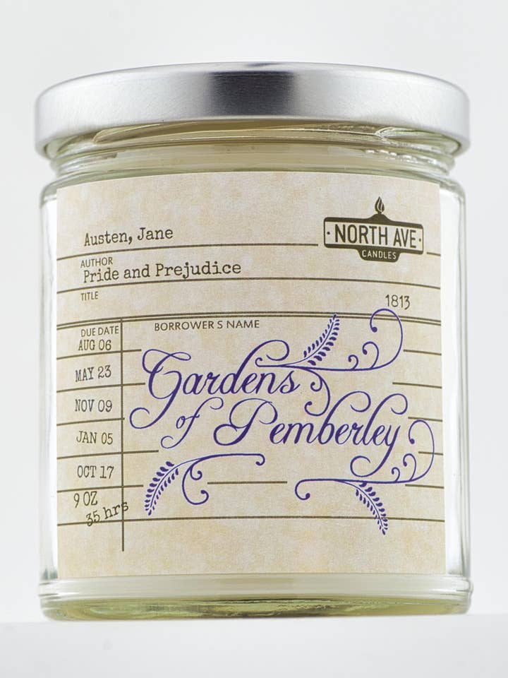 Book Candle / Pride and Prejudice / Jane Austen Gift / and other Purchase Wholesale emy ave. Free Returns & Net 60 Terms on Faire trending on Faire.